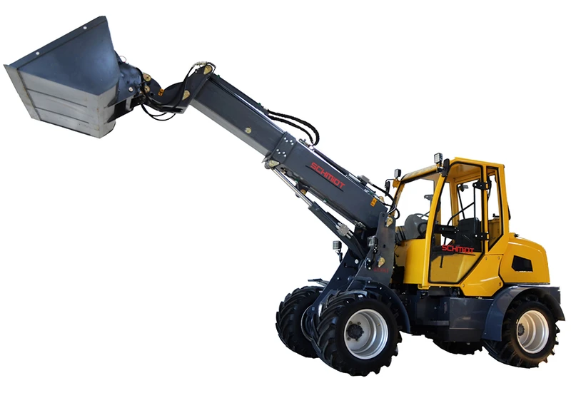 Ładowarka SCHMIDT 4350AT. 
W ofercie ładowarki od 90 cm.
Tel. 881 206 316;  www.schmidtmachinery.pl 
Sprzedaż części i serwis.