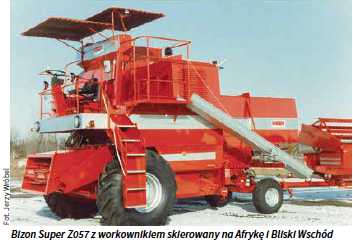 Bizon Super Z057 z workownikiem skierowany na Afrykę i Bliski Wschód