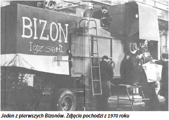 Jeden z pierwszych Bizonów. Zdjęcie pochodzi z 1970 roku